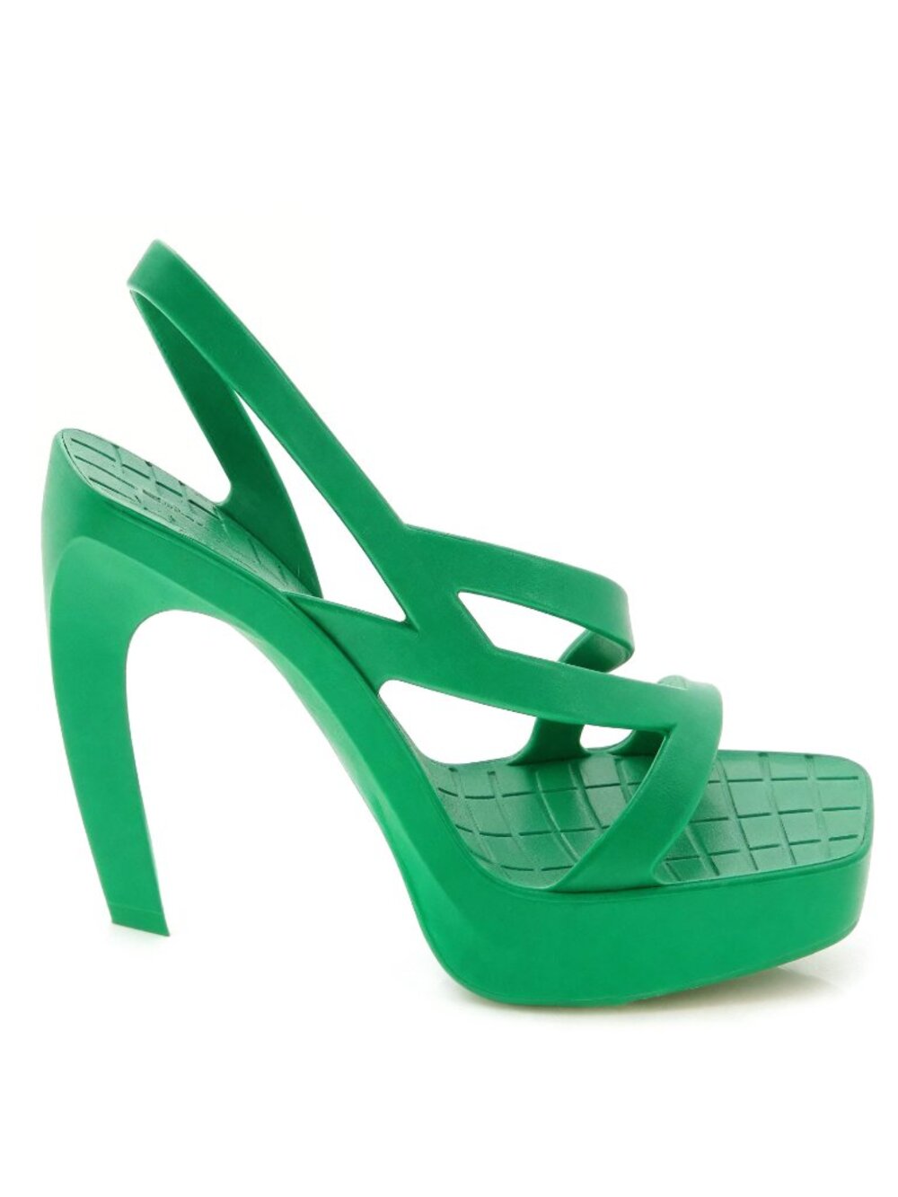 Bottega Veneta Green Sculptural Heels